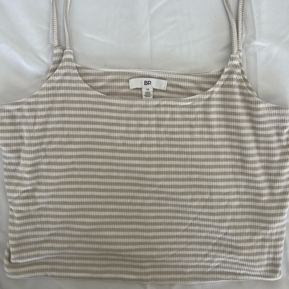 STRIPED CROP TOP